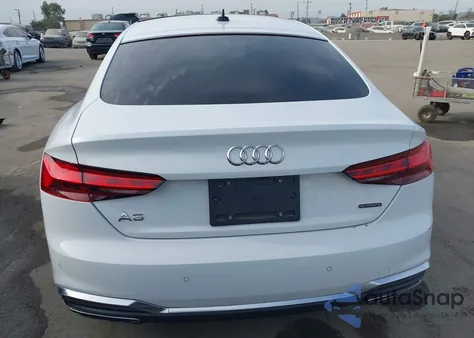2022 Audi A5 Sportback Premium 45 Tfsi S Line Quattro S Tronic из США, поврежденный, VIN WAUDACF56NA021405